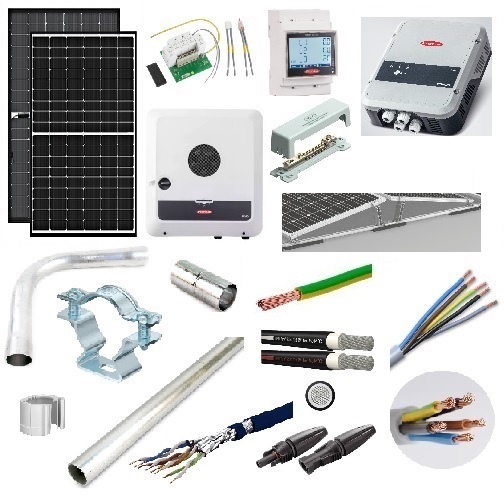 Eigenverbrauchs-Set mit 5,28kWp für Flachdach