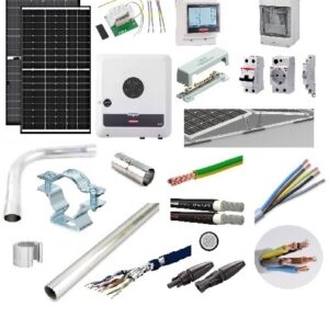 Notstrom-Set mit 3,52kWp für Flachdächer